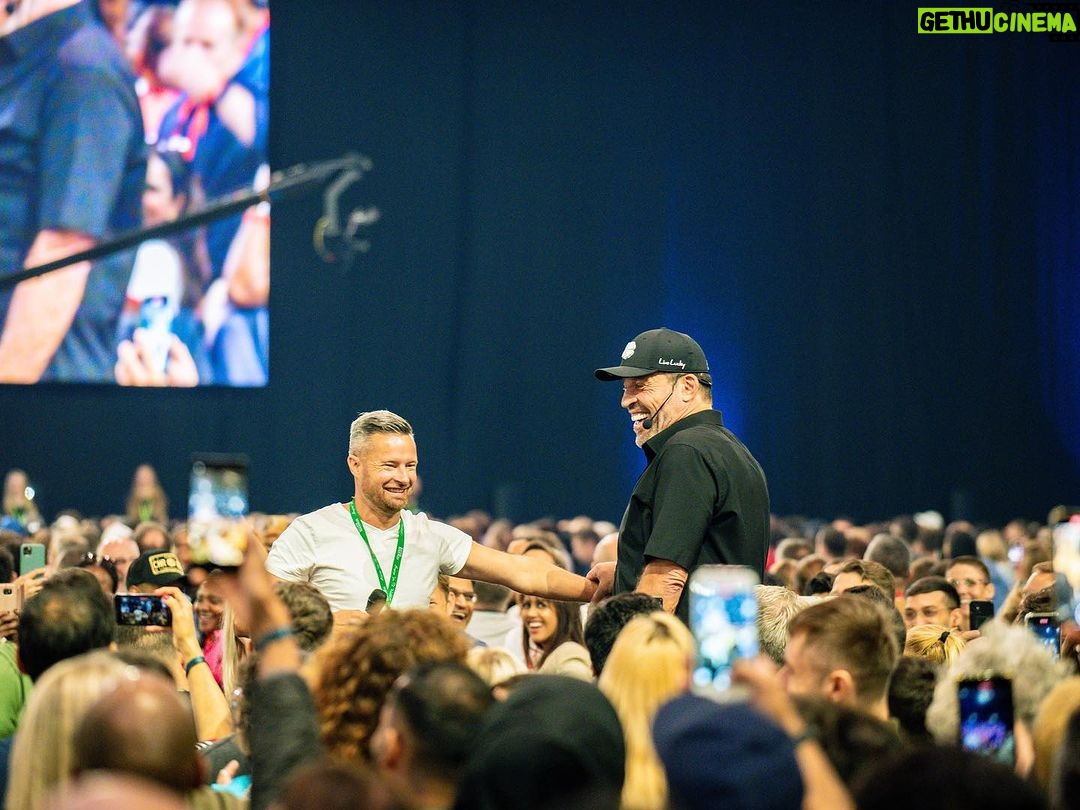 Tony Robbins Instagram - How are you doing, U.K?! 🇬🇧🙌
Coming back to Europe after three years has been ELECTRIFYING with 10,000 souls right here in house with us and another 2,500 households joining in for this EPIC UPW! 🌍🔥👊
I’m so proud for each and every one of you who made the commitment to be here and seek out GROWTH. 🌱💪 For those who traveled here and for those zooming in across different time zones—your decision and follow-through is so meaningful. You're all here playing FULL OUT in FULL ON immersion, and the ENERGY ⚡️ of this SUPERCHARGED atmosphere you’ve created is off the charts! 👏 ❤️🤟
Today we learned about the power of PATTERNS. You see, if there are patterns that make us fearful, there are also patterns that make us courageous, excited, and strong. 🦸
Being able to recognize, use, and create patterns, gives us a different level of POWER. 💥 Patterns offer a pathway to power and a ladder out of chaos. 💪🪜 When we bring our awareness and focused attention, we can then break patterns that no longer serve us, and replace them with ones that EMPOWER US. 🚀
What patterns could you create to bring more LOVE, HAPPINESS, MEANING, AND FULFILLMENT into your life? 👇
#TONYROBBINSUPW NEC Birmingham