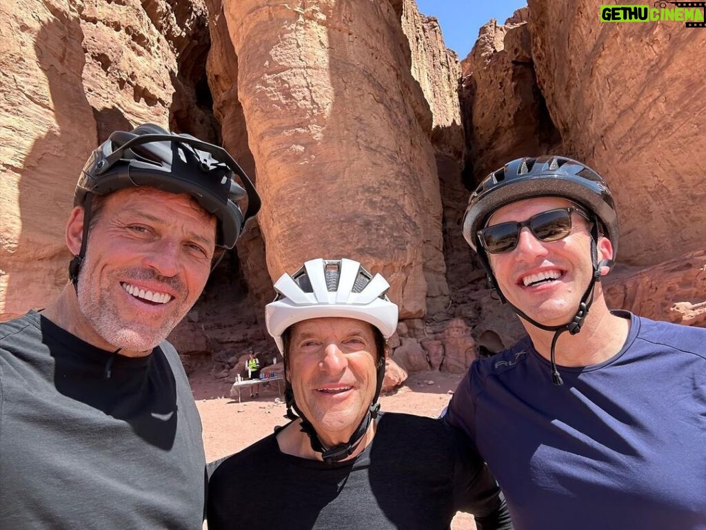 Tony Robbins Instagram - Two wheels 🛞 Endless trails 🚵 Countless memories ✨ Zipping through the beautiful landscapes of Israel 🇮🇱 earlier this year with this crew was an absolute blast! We had such a great time exploring and taking in these views. 🌄😎 #throwbackthursday