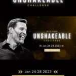 Tony Robbins Instagram – Living through several global crises has taught us is that despite the pain and obstacles — IF you’re open-minded and willing to look for them — there are often many opportunities and blessings in disguise. 

Because in times of great UNcertainty, people can… 

💪 Overcome their greatest fears 
🧗 Reach beyond their limits 
🧘 Call to their higher selves 

We are capable of expanding our identity, adapting to new situations, and stepping up to make a difference. 

When we accept that we can’t control what happens in the world around us, but how we can decide how we will respond to it… 

We can show up with determination and laser-focus on our goals, and BECOME UNSHAKEABLE.

The truth is, 2022 was a rough ride for many of us— and we can’t promise that it’ll get easier in 2023. But we can show you how to become stronger and able to withstand whatever life brings to cultivate a steady force inside you, even in a shifting world, a changing economy, and an uncertain future. 

Join me on Jan 24-28 for the BECOME UNSHAKEABLE Challenge. 🎯 

It’s a FREE event where we’ll create a personalized plan to make your 2023 goals a reality. 

Tap the link in my bio to save your spot — and invite a friend to be your accountability partner! See you next week! 😎🔥👊