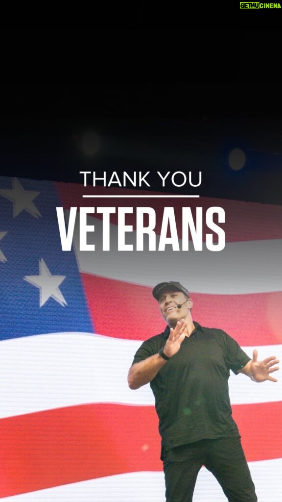 Tony Robbins Instagram - Today we pay tribute to our VETERANS and reflect on their SERVICE and SACRIFICE in the name of FREEDOM.🇺🇸 To every soldier, sailor, airman, Marine and Coast Guardsman who has selflessly and courageously served our nation and her people — THANK YOU. We honor you today and every day. 🙏❤️ To all who have served, and all who continue to serve, thank you for your valor and protection in wartimes and in keeping the peace. . . . Video Credit: @marines