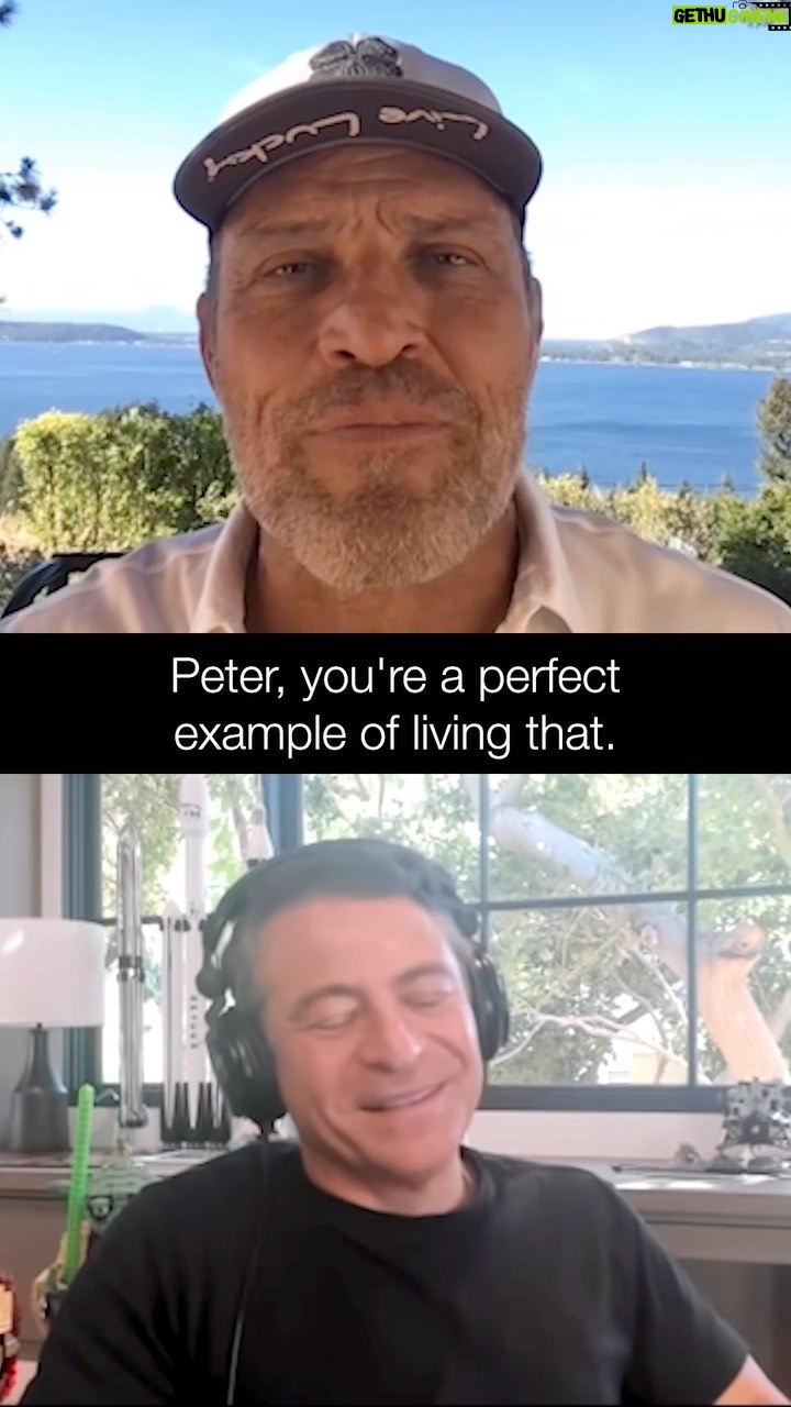 Tony Robbins Instagram - Thanks to my dear friend and Life Force co-author, the brilliant Dr. @peterdiamandis, for having me as a guest on your podcast! 🎙️ You’ll learn what it takes to be an entrepreneur in today’s economy, how to predict the future through the power of pattern recognition, and how you can re-engineer your psychology for SUCCESS. The episode just launched — give it a listen at http://www.diamandis.com/podcast
