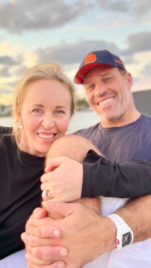 Tony Robbins Instagram - Happy Birthday Sage! 💘
I’ve had the privilege of knowing you and loving you since you were just 26 years old and it has been a my greatest joy living this life alongside you and watching you become the incandescent light you are to all of us today.

I love you sweetheart.
Here’s to many more together.