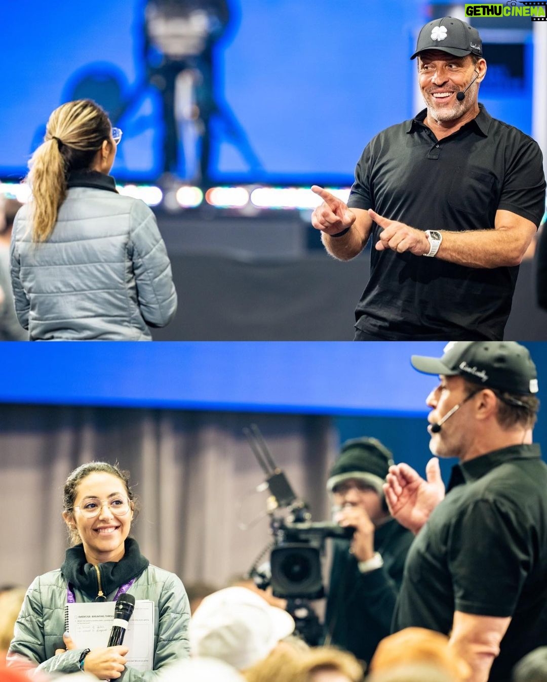 Tony Robbins Instagram - 10,000 vibes in the convention center + thousands more zoomin it in. We own this moment here at our first, last, and ONLY Unleash the Power Within Palm Beach live in-person + digital hybrid of the year!! This collective energy was worth the wait!!! 😍🙌🔥⚡️ Stay tuned for more to come 👀 Palm Beach County Convention Center