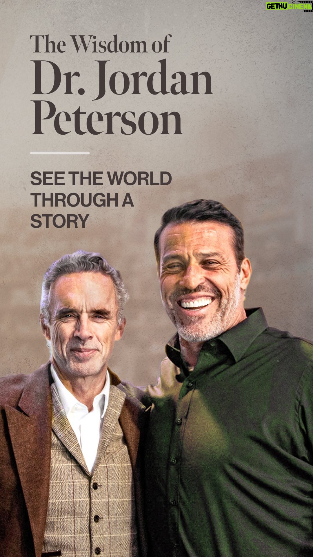 Tony Robbins Instagram - “You’re not going to develop your character by shrinking away from things.” ― Dr. Jordan B. Peterson
Have you watched our new podcast episode? 🎙️
SEE THE WORLD THROUGH A STORY: The Wisdom of Dr. Jordan Peterson 📚🧐
Renowned psychologist, globally acclaimed author, podcaster, Professor Emeritus at the University of Toronto, and one the most influential contemporary voices in our world today, @jordan.b.peterson, joins us on The Tony Robbins Podcast.
Watch the FULL EPISODE on YouTube - link in bio! 🎧💻