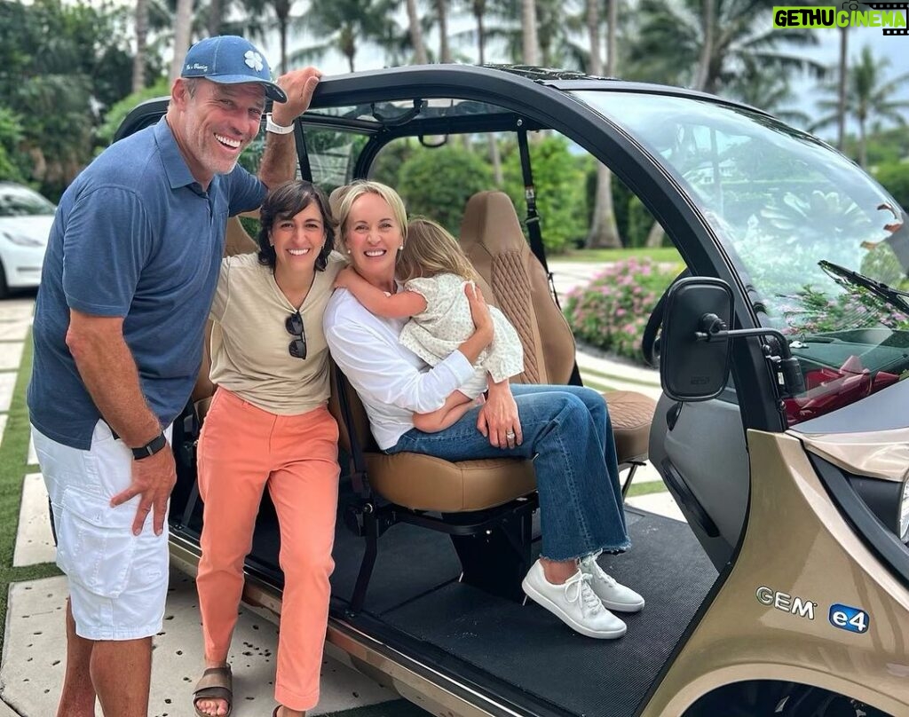 Tony Robbins Instagram - We had so much fun this birthday weekend surprising Sage with a little GEM electric vehicle!! ⚡️🎈🚙 (I say “little” but I actually fit in it and so does the whole family!! Thank you @gemlsv, we are having a blast! #DriveGEM