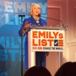 Tonya Lewis Lee Instagram - It was an honor to attend the recent @emilys_list luncheon. Thank you @mayaharris for the invitation! We heard from some remarkable women including new CA Senator @laphonzabutler All the women had powerful stories about their journey as representatives of the people of the nation. Each one talking about equity in race and gender and true freedom in a nation that is a forever work in progress. I loved this quote from Senator Laphonza Butler: “I wouldn’t let myself down and miss an opportunity to serve at my highest potential.” Congratulations on the appointment and wishing you the very best!