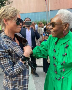 Tonya Lewis Lee Instagram - I saw the documentary @invisiblebeautyfilm about and by the extraordinary life of my friend Bethann Hardison. Thrilled she made this film about her life!  She is an inspiration to a generation! @bethannhardison