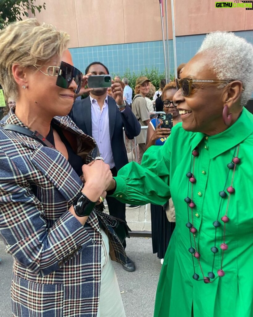 Tonya Lewis Lee Instagram - I saw the documentary @invisiblebeautyfilm about and by the extraordinary life of my friend Bethann Hardison. Thrilled she made this film about her life!  She is an inspiration to a generation! @bethannhardison
