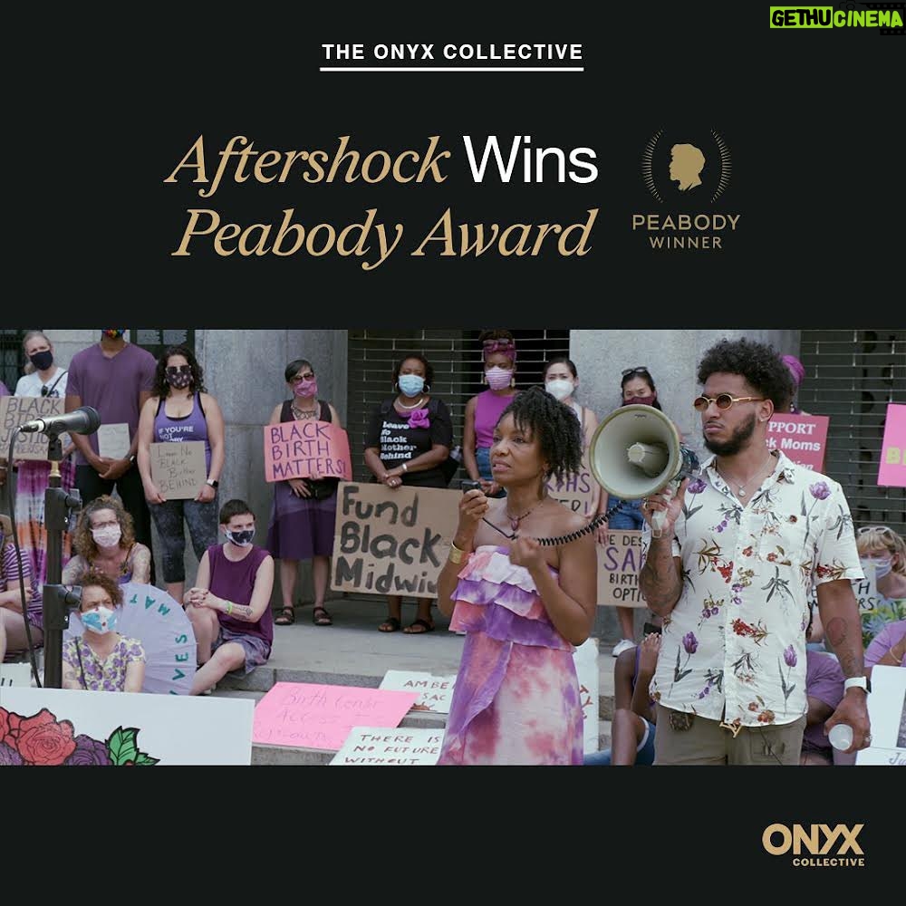 Tonya Lewis Lee Instagram - So thrilled that Aftershock has been recognized with a Peabody Award…the film is in honor of Shamony Gibson and Amber Rose Issac…may they continue to inspire love and enduring change for the better of all mothers.