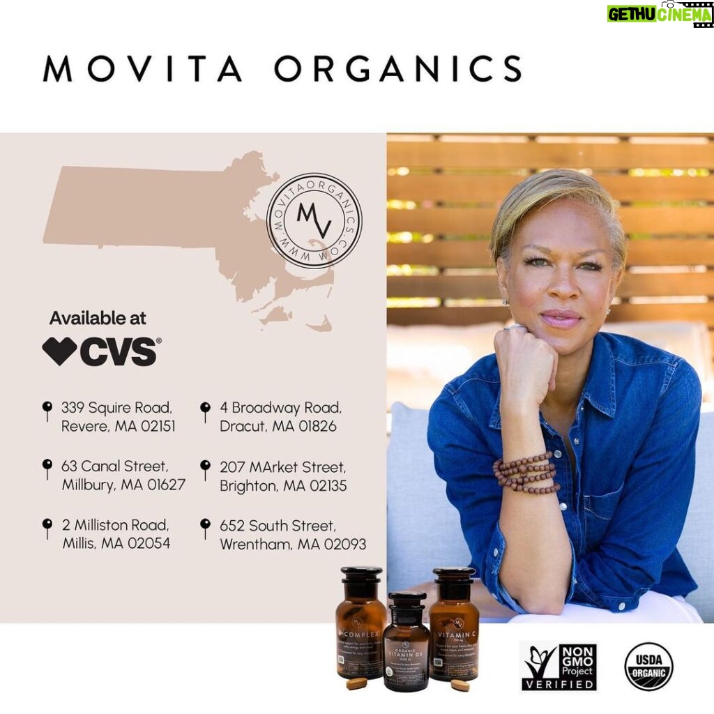 Tonya Lewis Lee Instagram - Excited to share that @movitaorganics D3 and Vitamin C will be available at CVS locations in MA and RI! We’re certified organic, vegan friendly, and Non-GMO 💚 Movita is a labor of love and I’m so excited that we’re expanding our mission. Make sure you stop by and show us some love. @cvspharmacy