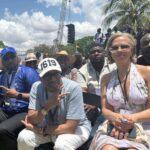 Tonya Lewis Lee Instagram - Returning to Ghana after 400 years with the first black VP of the US is so deeply meaningful to me…yes, I have Ghanaian heritage according to DNA. And I love the policy of the White House to strengthen the partnership between the US and the continent. Africa is an amazing place…the Ghanaian people are so warm, the art so vibrant, the food so delicious…there is much happening here!