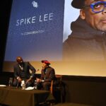 Tonya Lewis Lee Instagram - Congratulations to my man @officialspikelee 💜💜. I am so proud of the four decades of amazing work my husband has created so far and thrilled that BFI recognizing him for his prolific and impactful work that has global and historical resonance. Thank you to @ozwald_boateng and @clivejdavis for being amazing friends and for honoring him in conversation and presentation from the heart...truly a special evening!