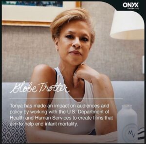 Tonya Lewis Lee Instagram - Thank you for the love @onyxcollective 🤎