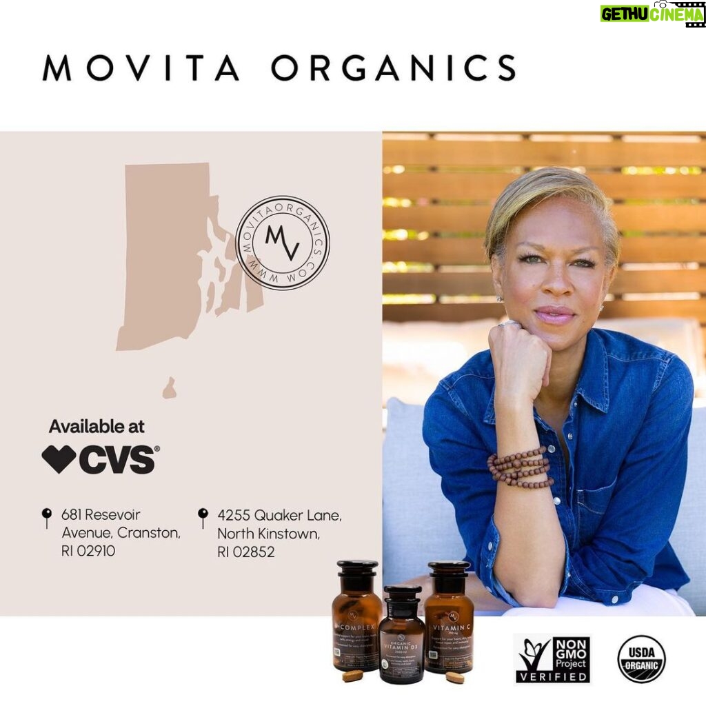 Tonya Lewis Lee Instagram - Excited to share that @movitaorganics D3 and Vitamin C will be available at CVS locations in MA and RI! We’re certified organic, vegan friendly, and Non-GMO 💚 Movita is a labor of love and I’m so excited that we’re expanding our mission. Make sure you stop by and show us some love. @cvspharmacy
