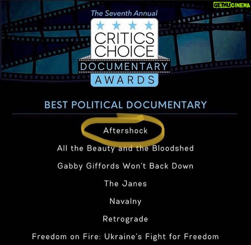 Tonya Lewis Lee Instagram - Thank you @criticschoice for not one but two nominations for @aftershockdoc 👏🏽 Thank you to the Aftershock team and thank you @criticschoice for the recognition. @pizelt @shawneethehealer @bizmacthe3rd @m_u_z