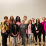 Tonya Lewis Lee Instagram – All smiles at the screening of @aftershockdoc in Tulsa OK. These amazing birth workers are a village of women supporting black maternal health in Tulsa. They are an inspiration 🙌