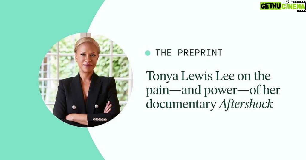 Tonya Lewis Lee Instagram - “Tonya wasn’t interested in doom and gloom. She wanted to showcase solutions. She began with a foundational premise: that the most important answers lived not in the ivory tower but in the wisdom of communities.” Thank you to my friend and colleague @neel_t_shah for a thoughtful conversation about @Aftershockdoc Interview link in bio.