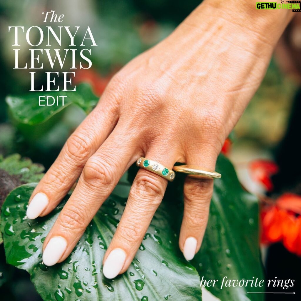 Tonya Lewis Lee Instagram - If there’s one thing we know about @tonyalewislee, it’s that she loves a good ring stack. 😍 Here are her favorite rings, curated as part of her special edit to help us bring awareness to @theopportunitynetwork and the work they do to help students from all walks of life. 10% of sales through the month of November will be donated to The Opportunity Network - just use code OPPNET at checkout. 💫 Head to the link in bio to see all of #TheTonyaLewisLeeEdit 💛 . . . #theopportunitynetwork #jewelryedit #collaboration #partnership #mentoring #mentorship #diversity #program #community #givingback #students #jewelry #jewelrydesign #rings #ringstack #jewelrylovers #shopnow