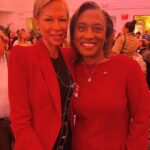 Tonya Lewis Lee Instagram - It was an honor to attend the recent @emilys_list luncheon. Thank you @mayaharris for the invitation! We heard from some remarkable women including new CA Senator @laphonzabutler All the women had powerful stories about their journey as representatives of the people of the nation. Each one talking about equity in race and gender and true freedom in a nation that is a forever work in progress. I loved this quote from Senator Laphonza Butler: “I wouldn’t let myself down and miss an opportunity to serve at my highest potential.” Congratulations on the appointment and wishing you the very best!