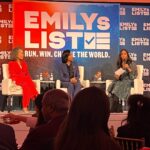 Tonya Lewis Lee Instagram - It was an honor to attend the recent @emilys_list luncheon. Thank you @mayaharris for the invitation! We heard from some remarkable women including new CA Senator @laphonzabutler All the women had powerful stories about their journey as representatives of the people of the nation. Each one talking about equity in race and gender and true freedom in a nation that is a forever work in progress. I loved this quote from Senator Laphonza Butler: “I wouldn’t let myself down and miss an opportunity to serve at my highest potential.” Congratulations on the appointment and wishing you the very best!