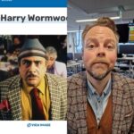 Torbjørn Røe Isaksen Instagram - Normalt er klesstilen min mer Downton Abbey, når lorden er på sitt mest avslappede etter en god, liten fasanjakt på formiddagen. Men i dag har jeg gått for ond-bruktbilselger-looken i stedet. Her Harry, faren til Mathilda fra Roald Dahls fortelling. (Faksimile fra fandom.com)