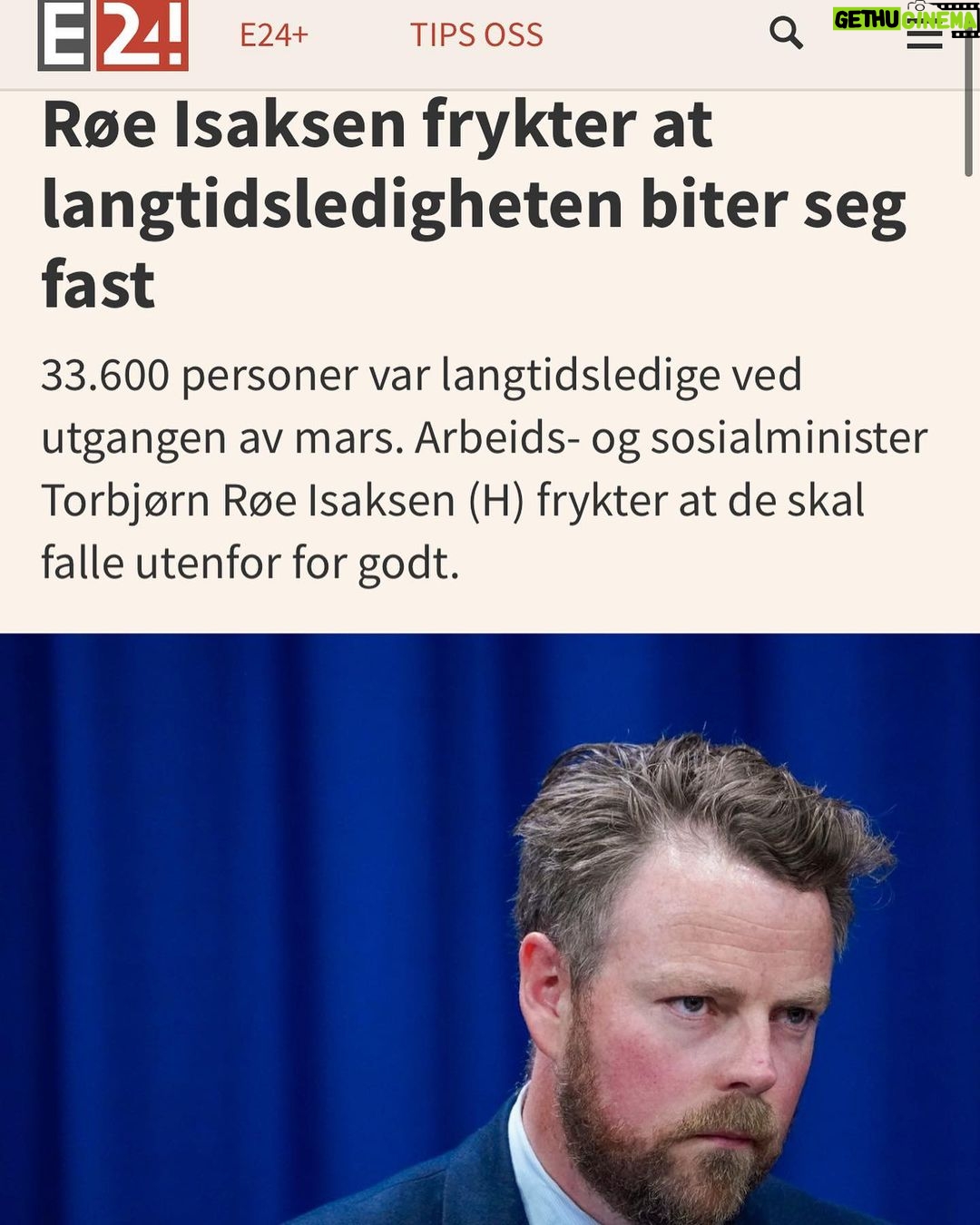 Torbjørn Røe Isaksen Instagram - Leksikonillustrasjonen til Resting bitch face. Her tenker jeg trolig på noe hyggelig, f.eks. hva jeg skal spise til middag eller hva jeg skal i helgen. Faksimile fra @e24nyheter —>