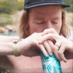 Torstein Horgmo Instagram - A lil vinyasa flow and ice bath after some waves with my boi @lyonfarrell on a recent @rockstarenergy trip to @wacosurf_tx such a fun time! Also check out that new Recovery drink ; )