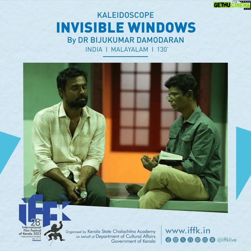 Tovino Thomas Instagram - ‘Invisible Window’, by Dr Bijukumar Damodaran, emerges as an anti-war cinematic creation set in a fantastical realm, featuring a multi-layered structure and surreal treatment. The script, situated in an imaginative space, intricately weaves societal elements related to war, exploring facets of life, death, fear, hope, love, and more. #IFFK #28IFFK #IFFK2023