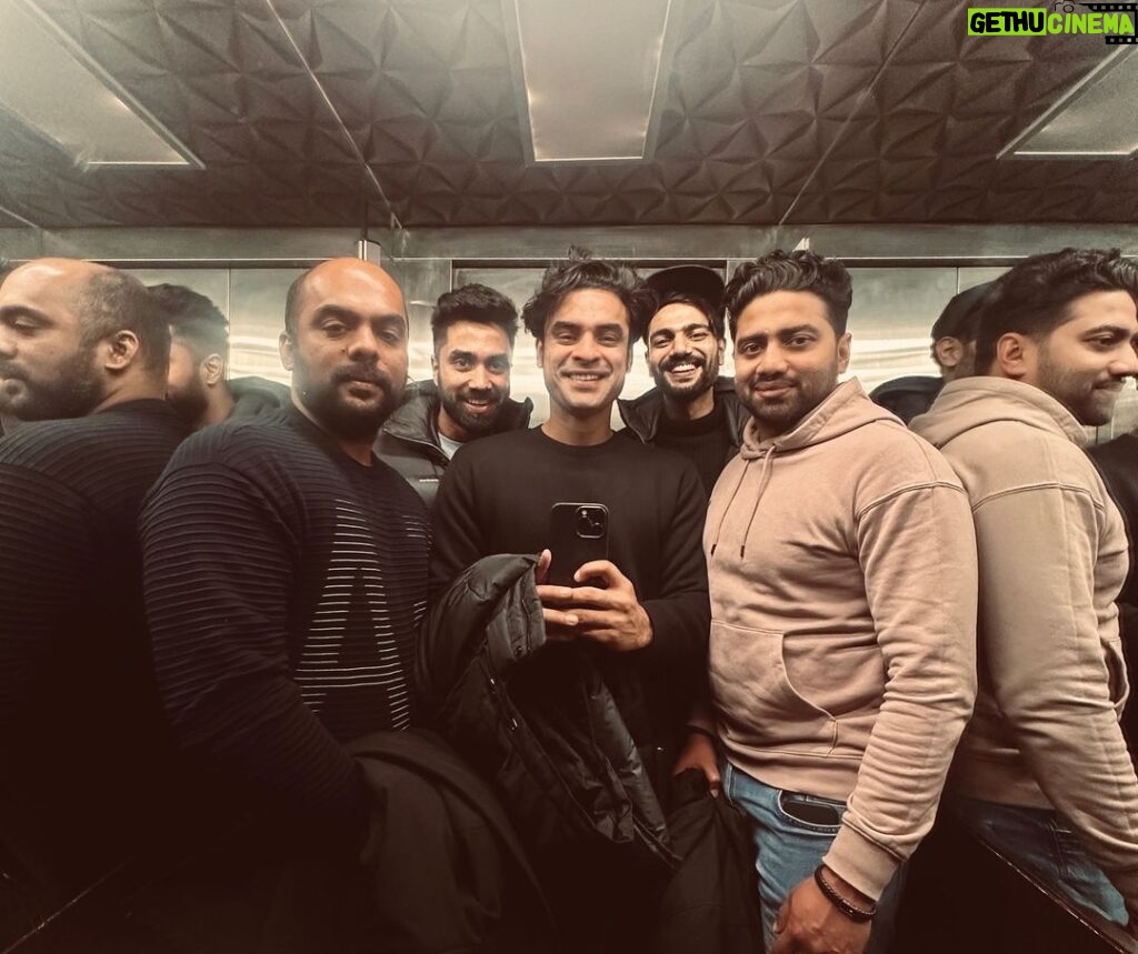 Tovino Thomas Instagram - Leveling up the squad game!! 🫶🏼 Srinagar, Jammu and Kashmir