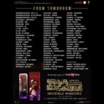 Tovino Thomas Instagram – Adrishya Jalakangal in theatres from tomorrow🪟

Book your tickets now to watch a transcendent tale with anti-war themes that capture our shared humanity.

@adrishya_jalakangal @ellanar_films @mythriofficial @tovinothomas_productions @tovinothomas @nimisha_sajayan @actorindrans @dr_biju_official @radhika_lavu @rickykej @anupchacko @jayashree_lakshminarayanan @yedhu.radhakrishnan @dileepdaz @davis_manuel @flevioffical @jchrisjerome #AravindKR @eldhoselvaraj @pattanamsha @pramod.thomas.986 @sangeetha_janachandran @storiessocialofficial @rdilluminationsofficial @madhavkrishnamusician @gang.prudhvi @gaddeajay @sharathgeorgebenny

#Adrishyajalakangal #TovinoThomas #NimishaSajayan #Indrans #MythriMovieMakers #TovinoThomasProductions #EllanarFilms #Intheaters  #Tomorrow #24November #blacknightfilmfestival