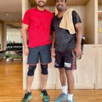 Tovino Thomas Instagram – Wow, today’s workout just got super exciting.💫
I had the privilege of meeting the one and only legendary spinner,Muttiah Muralitharan 🤩 @murali_800 

 #Fanboymoment
