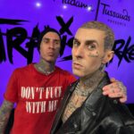 Travis Barker Instagram - Come say hi to my clone @madametussaudsusa Madame Tussauds Las Vegas