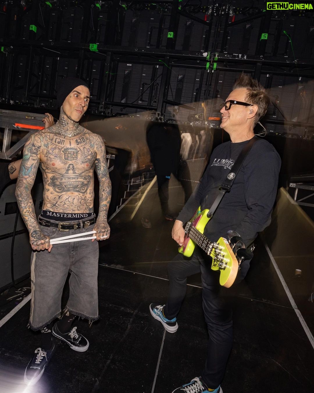 Travis Barker Instagram - What happens on tour…
