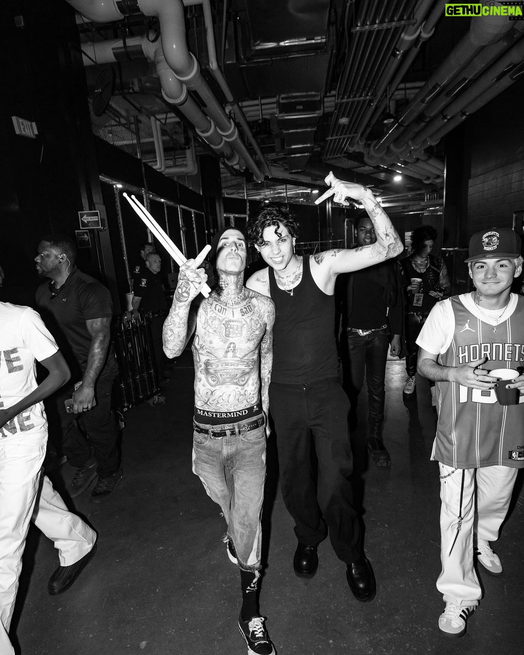 Travis Barker Instagram - What happens on tour…
