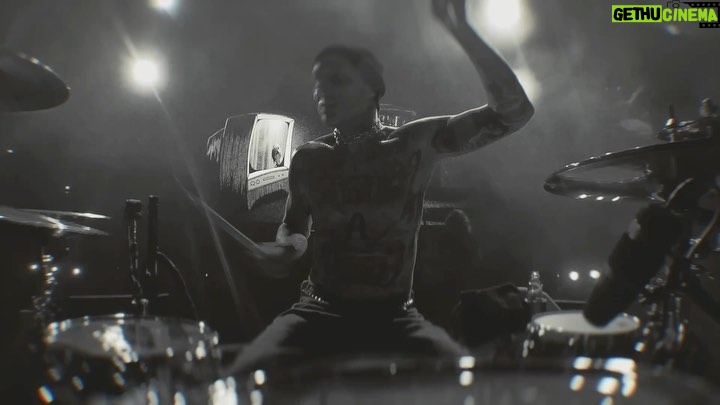 Travis Barker Instagram - Back on my bullshit 🔥🥁🙈