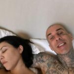 Travis Barker Instagram - My soulmate. I’m so grateful that today you were born. You deserve everything your heart desires. Nothing makes me happier than seeing you smile. You stole my heart the moment we met. Happy birthday to the most beautiful amazing woman to walk the face of the earth. I love you my wife ❤️