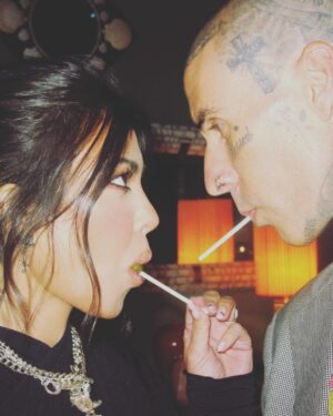 Travis Barker Instagram - My soulmate. I’m so grateful that today you were born. You deserve everything your heart desires. Nothing makes me happier than seeing you smile. You stole my heart the moment we met. Happy birthday to the most beautiful amazing woman to walk the face of the earth. I love you my wife ❤️