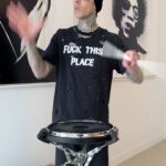 Travis Barker Instagram - This is not a fire drill 👨‍🚒