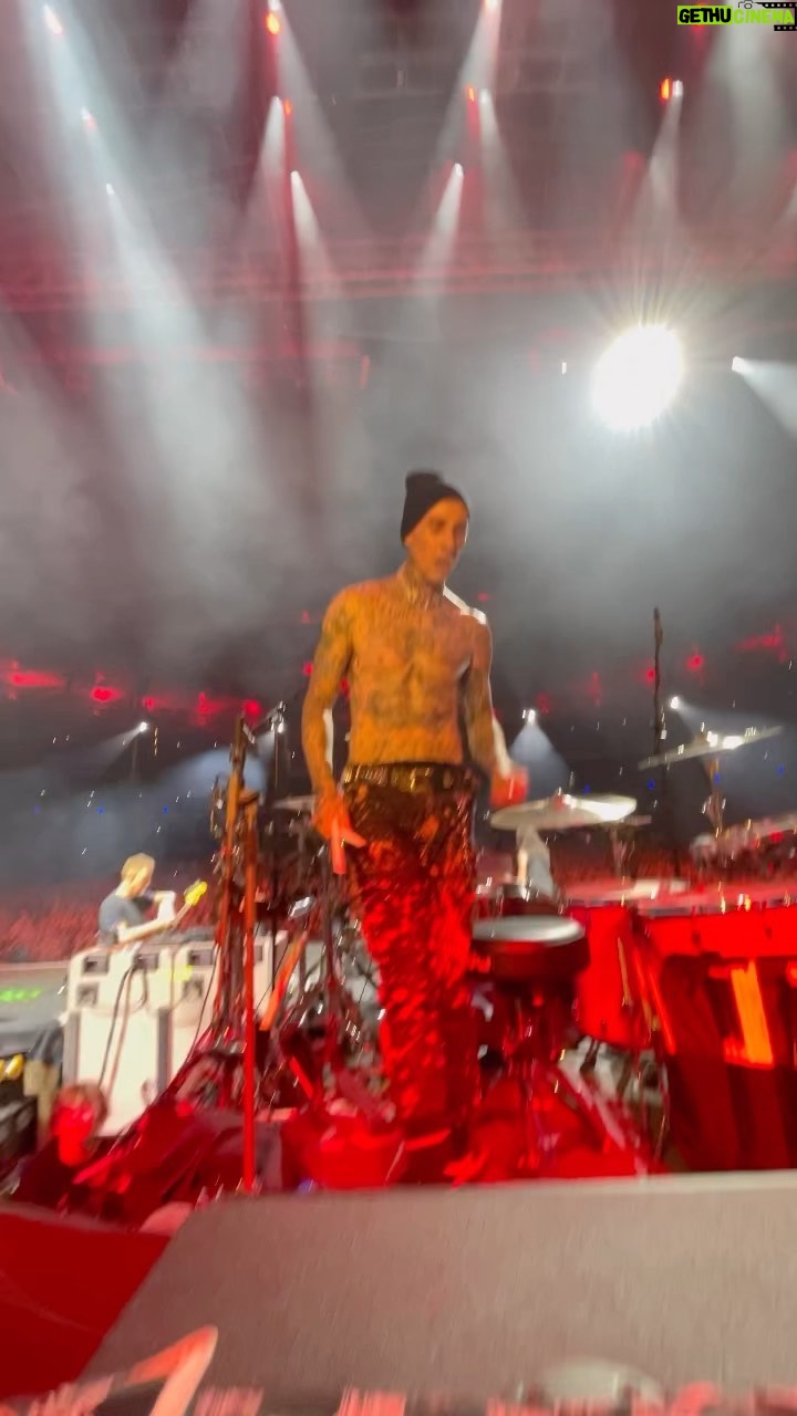 Travis Barker Instagram - TAYLOR HAWKINS FOREVER 🦅 Wembley Stadium