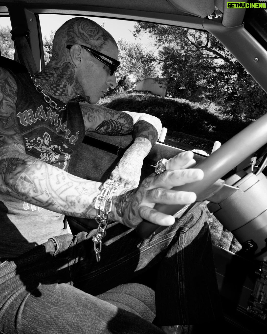 Travis Barker Instagram - Designed some cool jewelry pieces with my friends @clocksandcolours 🧷☠️⛓️