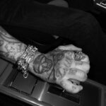 Travis Barker Instagram - Designed some cool jewelry pieces with my friends @clocksandcolours 🧷☠️⛓️