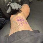 Travis Barker Instagram - Grateful for this tattoo @_dr_woo_ honoring my boy Blue 🙏🏼