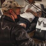 Travis Barker Instagram - Grateful for this tattoo @_dr_woo_ honoring my boy Blue 🙏🏼