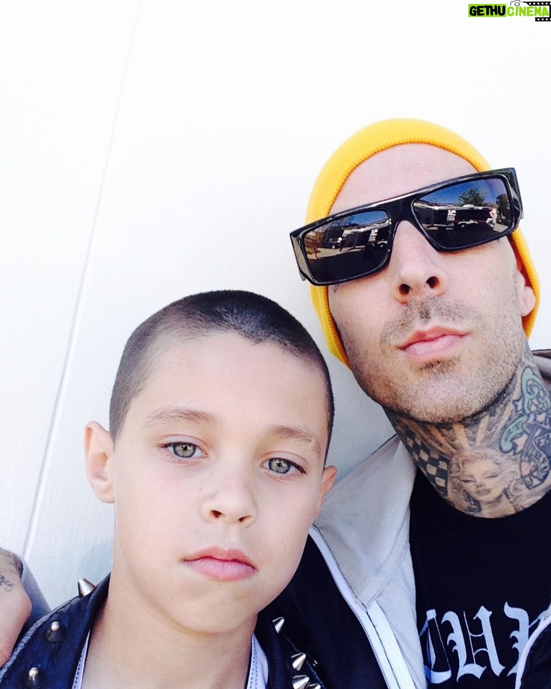 Travis Barker Instagram - Happy Birthday @landonasherbarker !! You are the most amazing son I could ask for. So proud of the man you’ve become. I thank God for giving me such a wonderful son. Blessings for you on this special day. I love you!!! 🙏🏼🥳