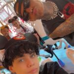 Travis Barker Instagram - Happy Birthday @landonasherbarker !! You are the most amazing son I could ask for. So proud of the man you’ve become. I thank God for giving me such a wonderful son. Blessings for you on this special day. I love you!!! 🙏🏼🥳