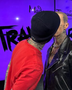 Travis Barker Instagram - Come say hi to my clone @madametussaudsusa