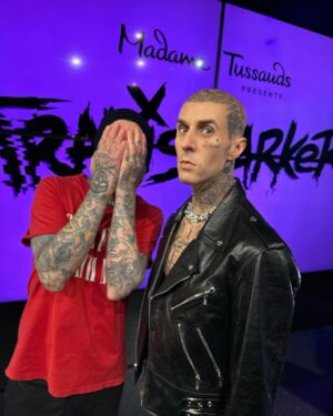Travis Barker Instagram - Come say hi to my clone @madametussaudsusa