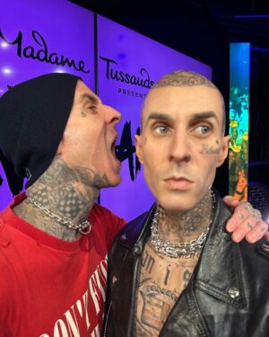 Travis Barker Instagram - Come say hi to my clone @madametussaudsusa