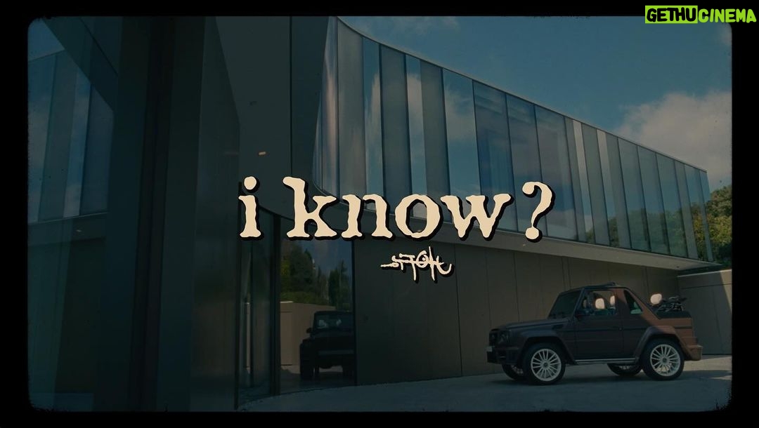 Travis Scott Instagram - I KNOW 🎥 OUT NOW