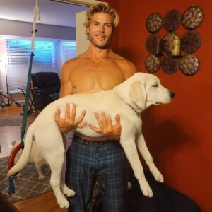 Trevor Donovan Instagram - Many studies suggest that looking at pictures of puppies and kittens can help improve focus and concentration. #labrador